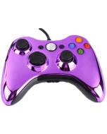Геймпад проводной Controller Chrome Purple (Хром Фиолетовый) (Xbox 360)